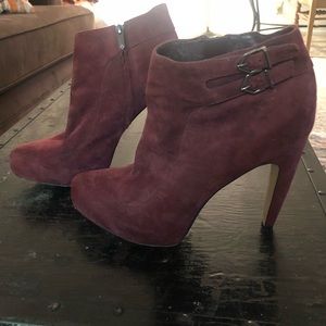 Sam Edelman suede booties sz 9